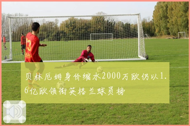 贝林厄姆身价缩水2000万欧仍以1.6亿欧领衔英格兰球员榜