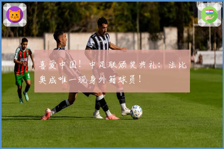 喜爱中国！中足联颁奖典礼：法比奥成唯一现身外籍球员！