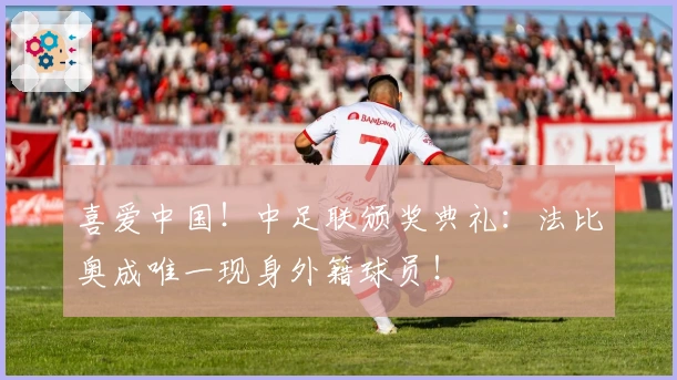 喜爱中国！中足联颁奖典礼：法比奥成唯一现身外籍球员！